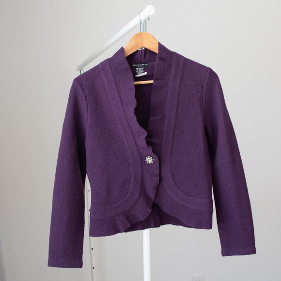 100% Wool blazer jacket - Picture 1 of 17